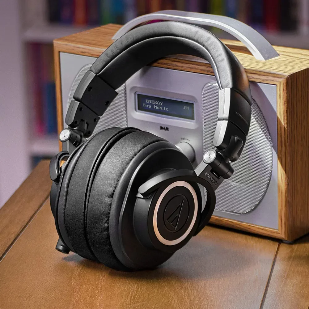 

Replacement Earpads Cushion For ATH M50X, M50XBT, M40X, M30X,for HyperX Headphones Memory Sponge Sleeves Cover Case BAOMAND