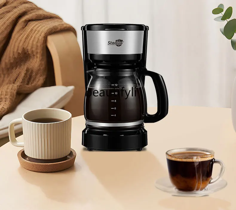 ماكينة صنع القهوة الأمريكية الصغيرة متعددة الوظائف سعة 1.8 لتر