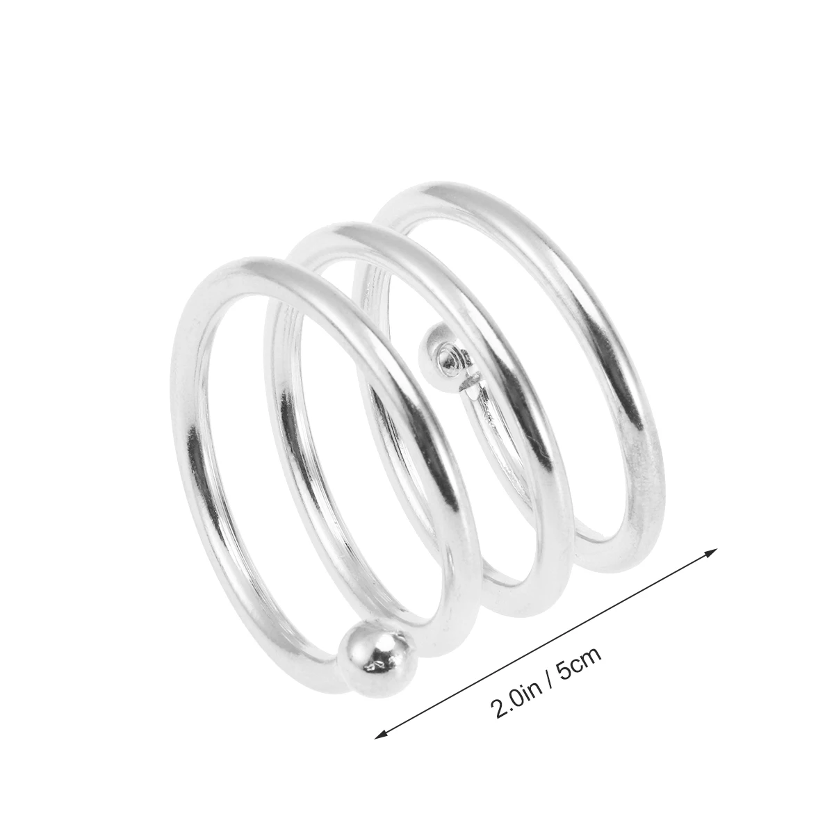 

6 Pcs Napkin Button Ring Decorative Holder Rings Handmade Serviette Buckle Holders