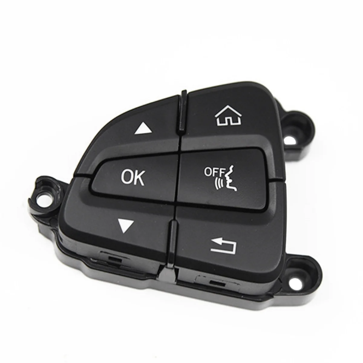 Left MultiFunction Steering Wheel Control Switch Buttons for Mercedes BENZ C GLC Class A0999050200 A0999050300 Black