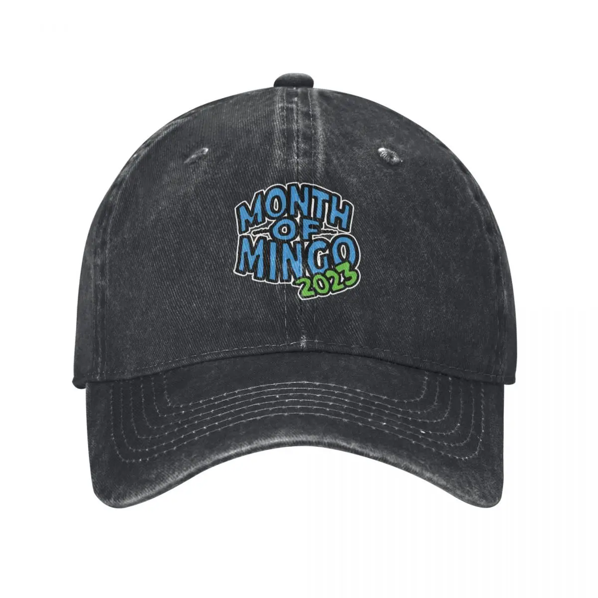 Month of Mingo 2023 Logo (w/ white outline) Baseball Cap New In The Hat Dropshipping fashionable Mens Women's