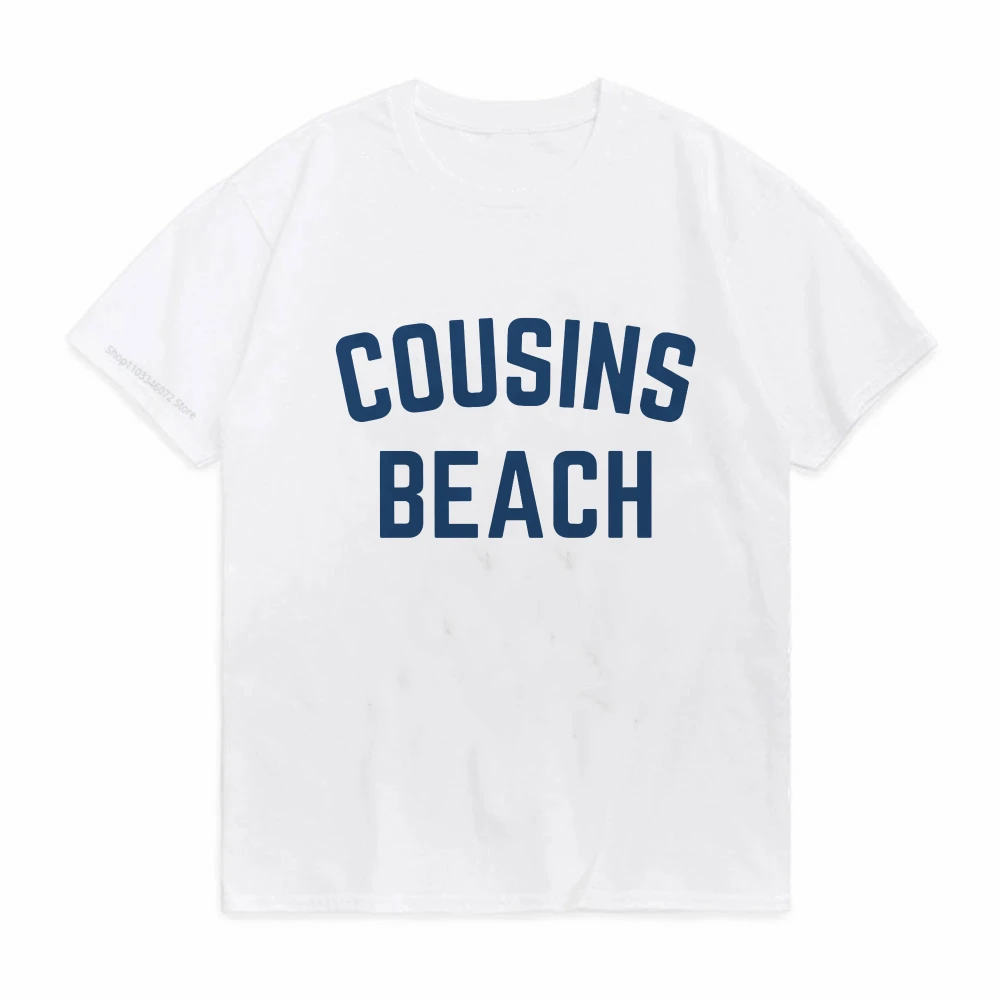 The Summer I Turned Pretty - Cousins Beach T-shirt Women Harajuku Sleeve Casual Clothing Street Tops Tees Aesthetic Clothes