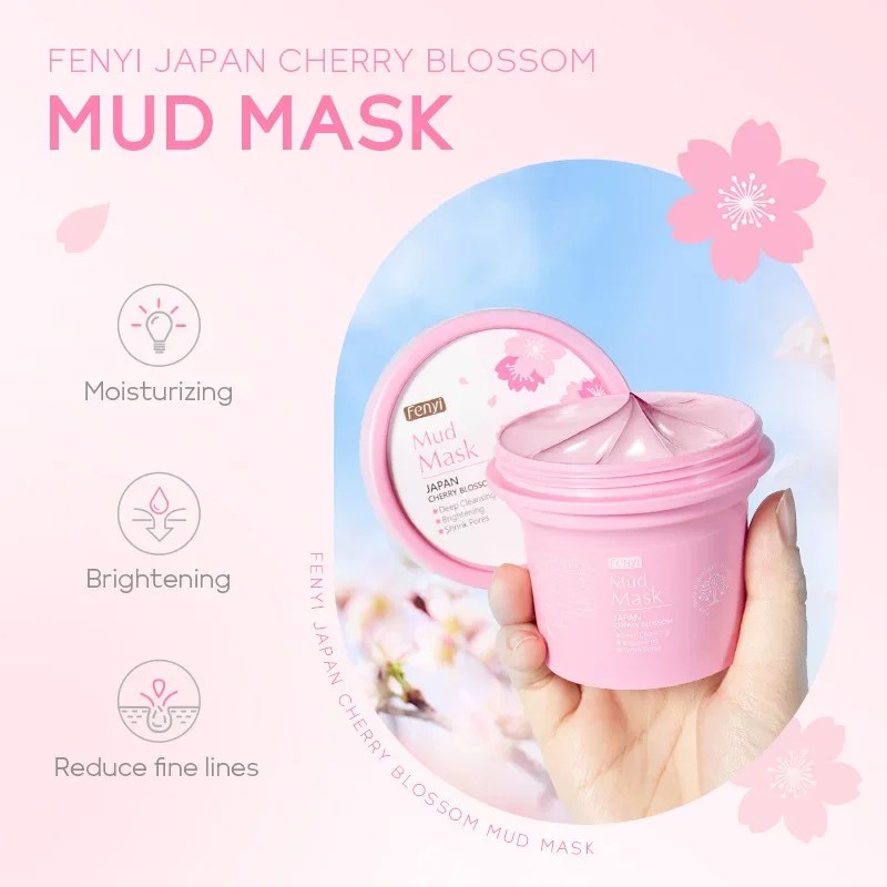 Fenyi Japan Sakura Face Cream Cosmetics Moisturizing Cherry Blossom Essence Facial Cream Lotion Emulsions Face Skin Care 40g