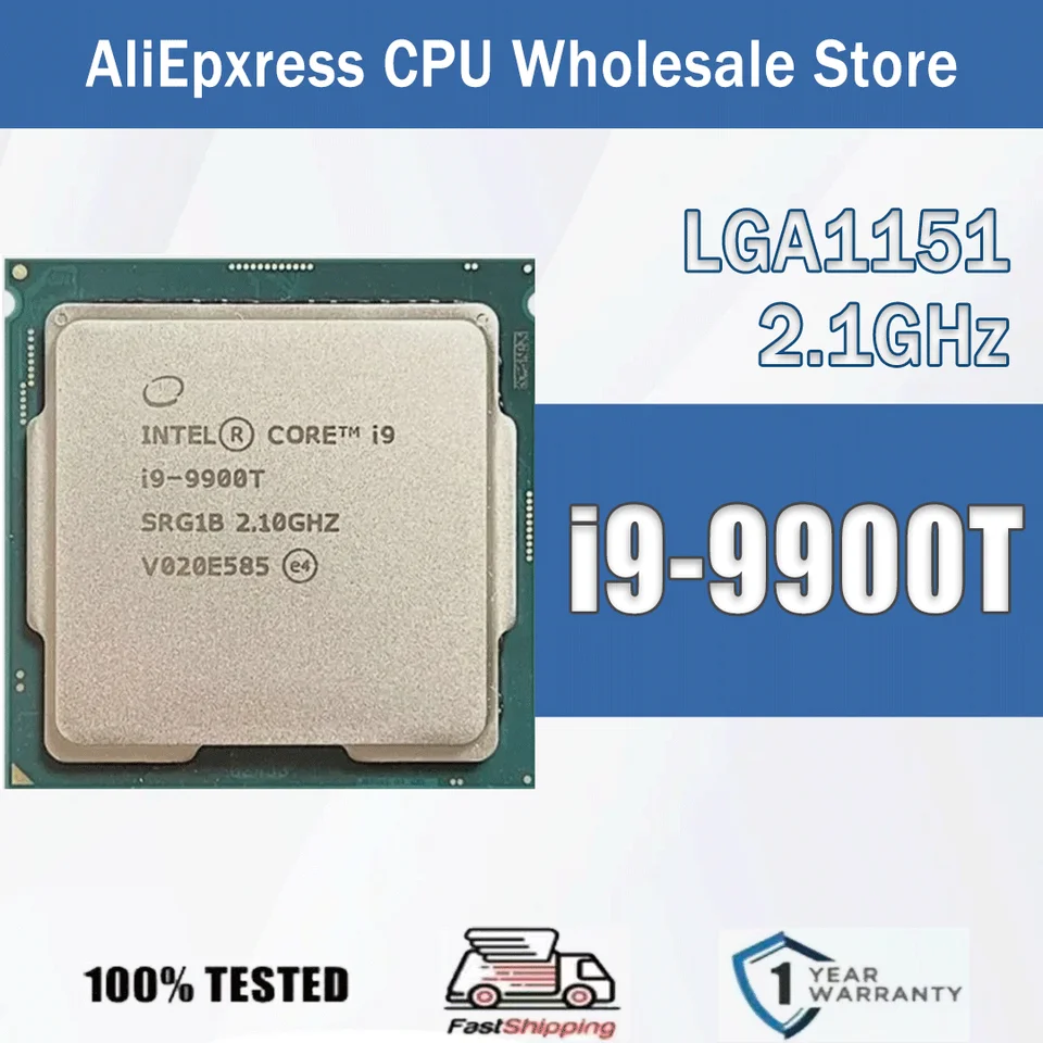 インテル Core i9-9900T 2.1 GHz 8コア 16スレッド 16M 35W i9 9900T 