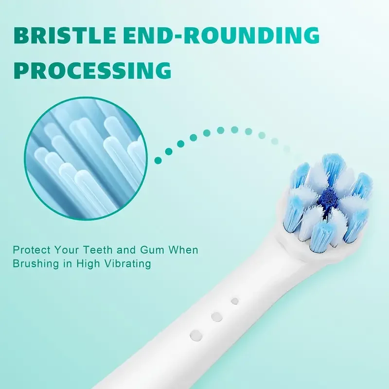 4/8pcs Replacement Brush Heads Compatible with Oral-B iO 3/4/5/6/7/8/9/10 Series Electric Toothbrush image 6