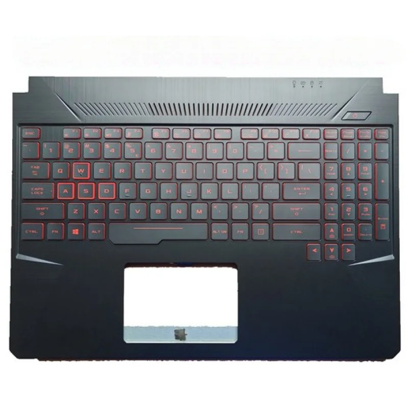

Y+US Palmrest 4PIN Red backlit keyboard for Asus FX505D FX505DY FX505DD FX505DT