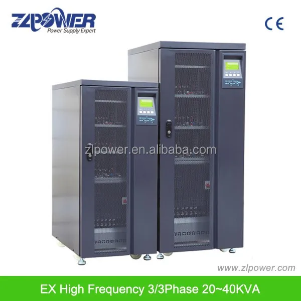 150kva Three Phase Online UPS Power Supply with 0ms Transfer Time Lead-acid Maintenance-free Battery 1-3 Year Warranty