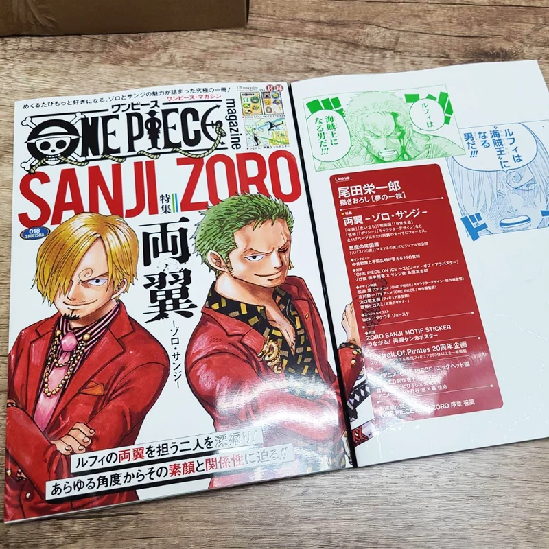 One Piece Magazine Vol.18-19-20 - Wings Of The King: Zoro & Sanji
