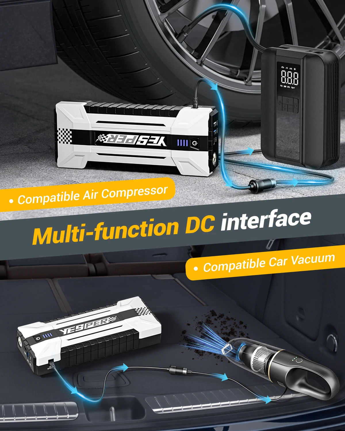 Thumbnail 3 - #79 Portable Car Jump Starters Sale