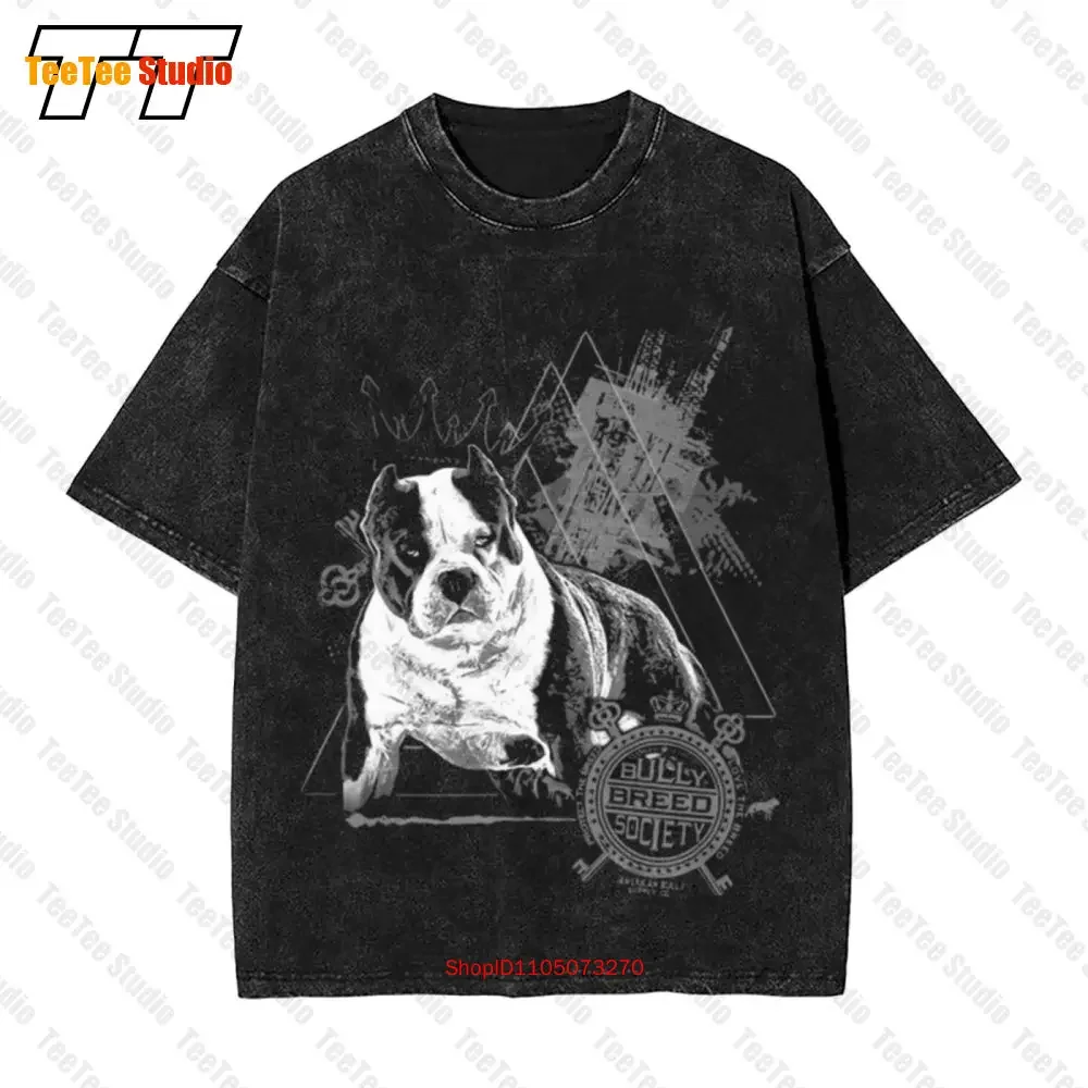 American Bully-Bully Breed Society Vintage Oversized T-Shirt 8CYY