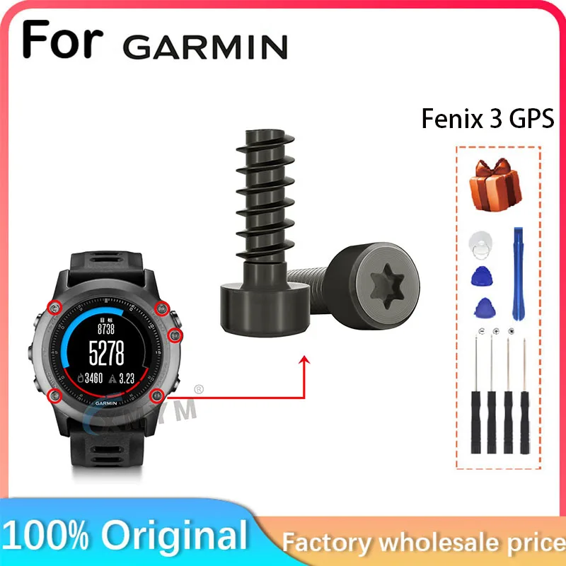 New For Garmin Fenix 3 Fenix 3 GPS smartwatch dial screws replacement repair parts