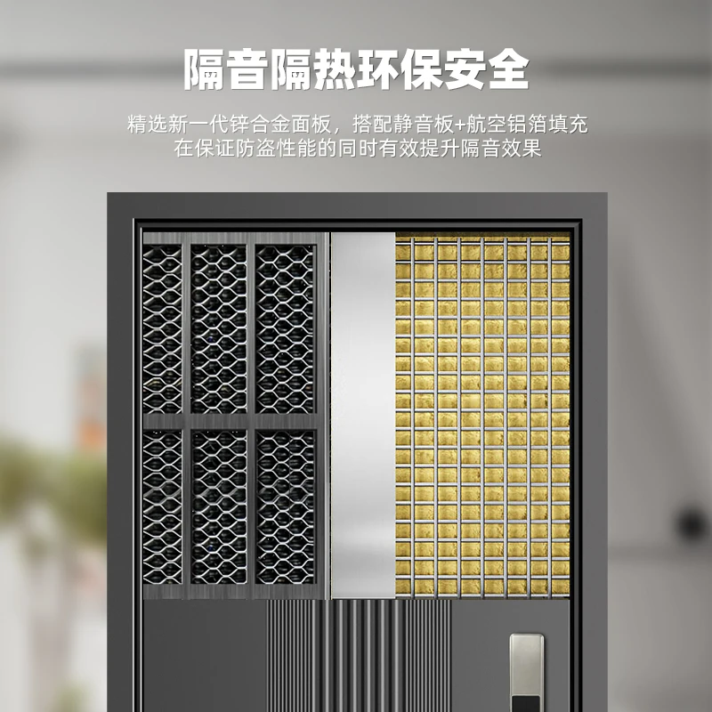 Dimensioni personalizzate, contattare il servizio clienti prima dell'acquisto, porta antifurto Yu'an Shield Classe A