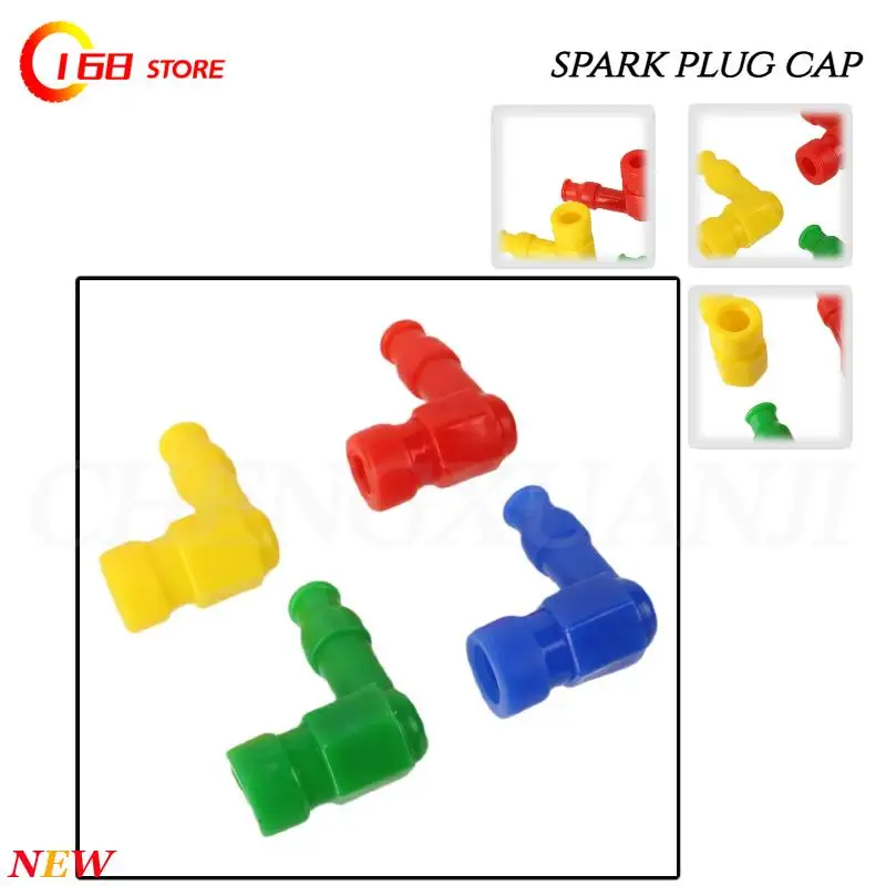 

Крышка свечи зажигания, разноцветные силиконовые водонепроницаемые колпачки без резистора, неисследовательские колпачки, простая установка для грязи мотоцикла, Прямая доставка