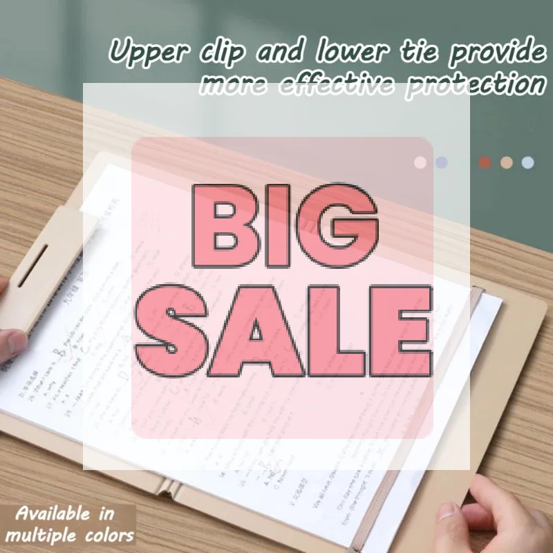 Foldable Folders A4 To A5 Folder A4 Folding Board Student Test Paper Storage Folder Organize Folder File Contract Folder