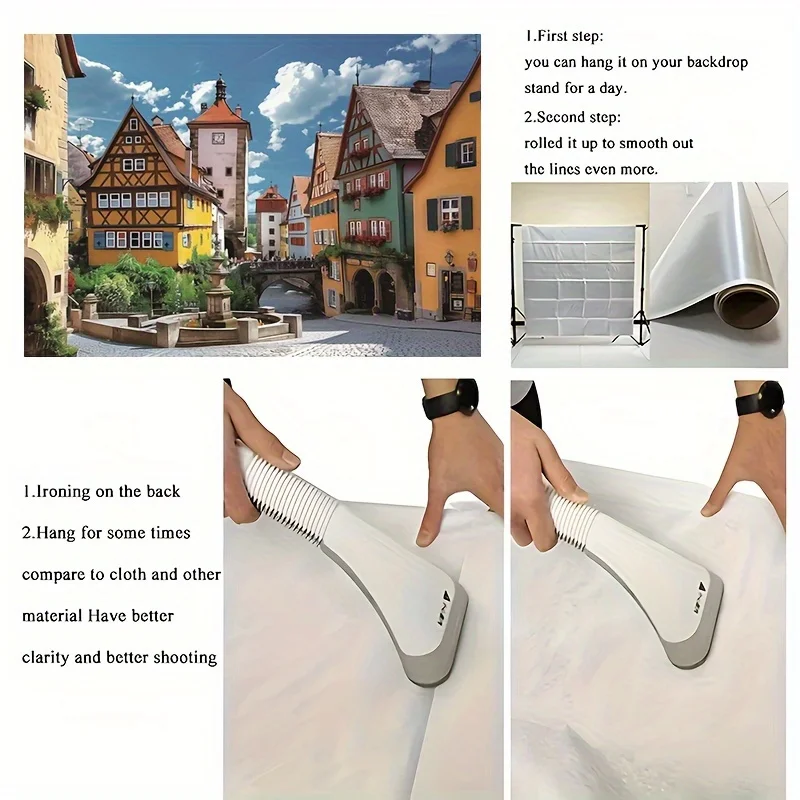 قماش خلفية ملهم لمهرجان بيرة ميونيخ - تصميم المدينة الألمانية القديمة، عناصر أوروبية قديمة، قماش خلفية #5