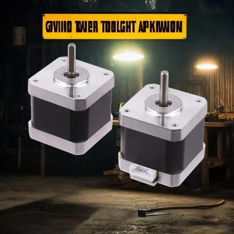 Meilleure mise à niveau d'imprimante 3D : moteur pas à pas 42-40 avec engrenage d'extrudeuse pour les modèles Ender-3 Ender-5