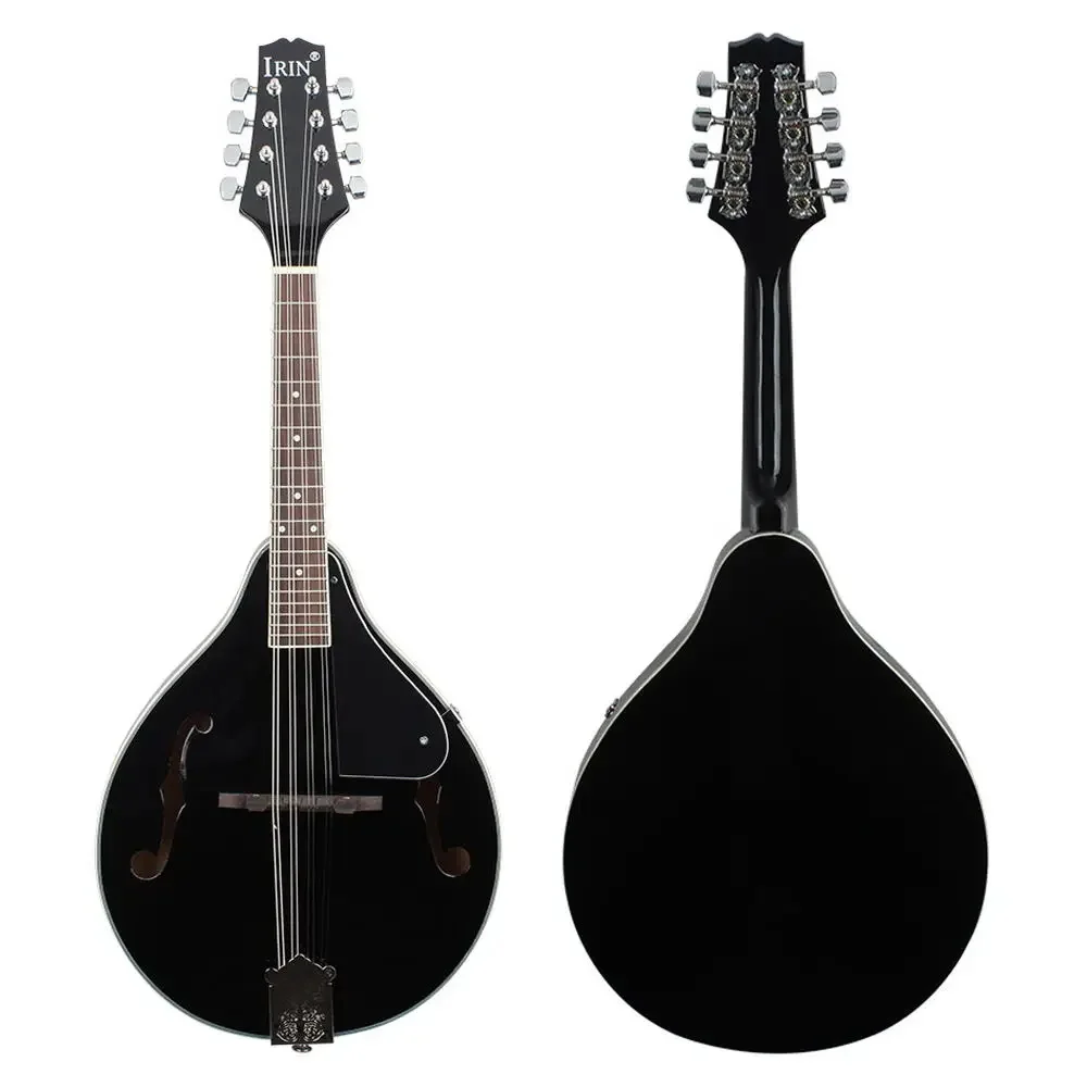 IRIN 8 Strings Mandolin Guitar A Style Basswood Body Acoustic Mandolin Guitarra With Bag Picks Capo Guitar Parts & Accessories