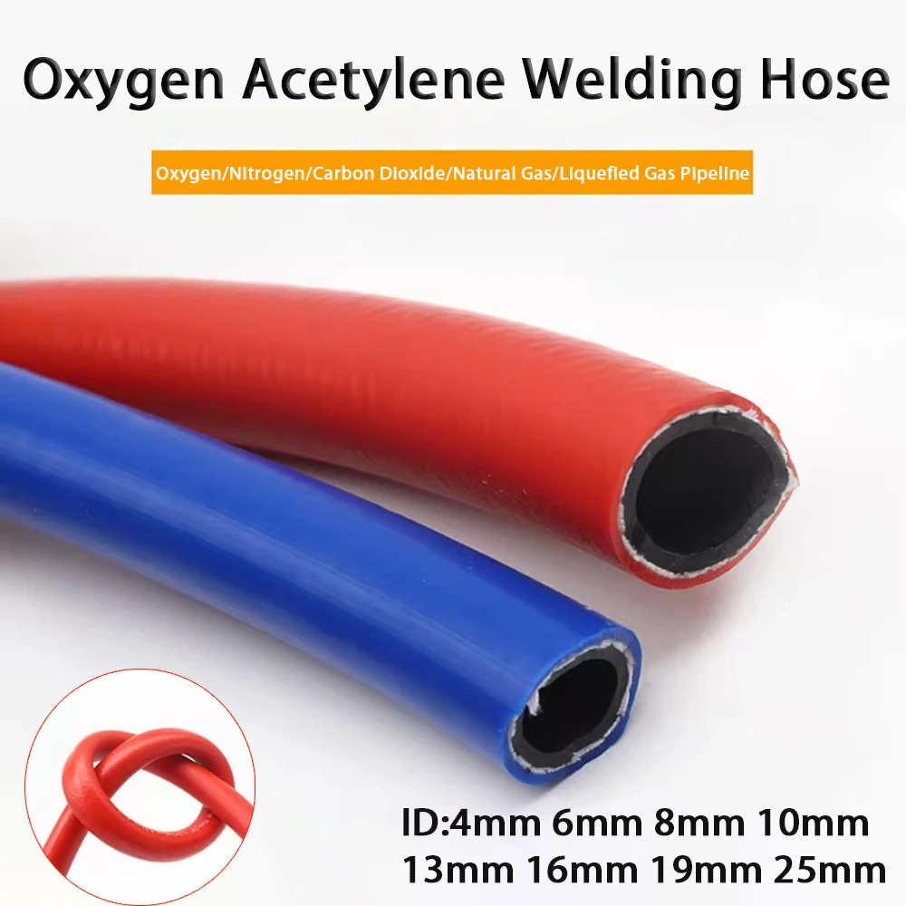 High Temperature High Pressure Resistant Rubber Hose Thickened Explosion-Proof Gas Pipe Fire Water Pipe Agricultural Braided
