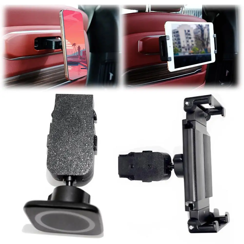 Car Rear Phone Holder For BMW IX I5 G60 G05 G06 G61X3 X5 X6 5 Series 7 Series 2025 G45 Stretchable Adjustment Bracket L8I0