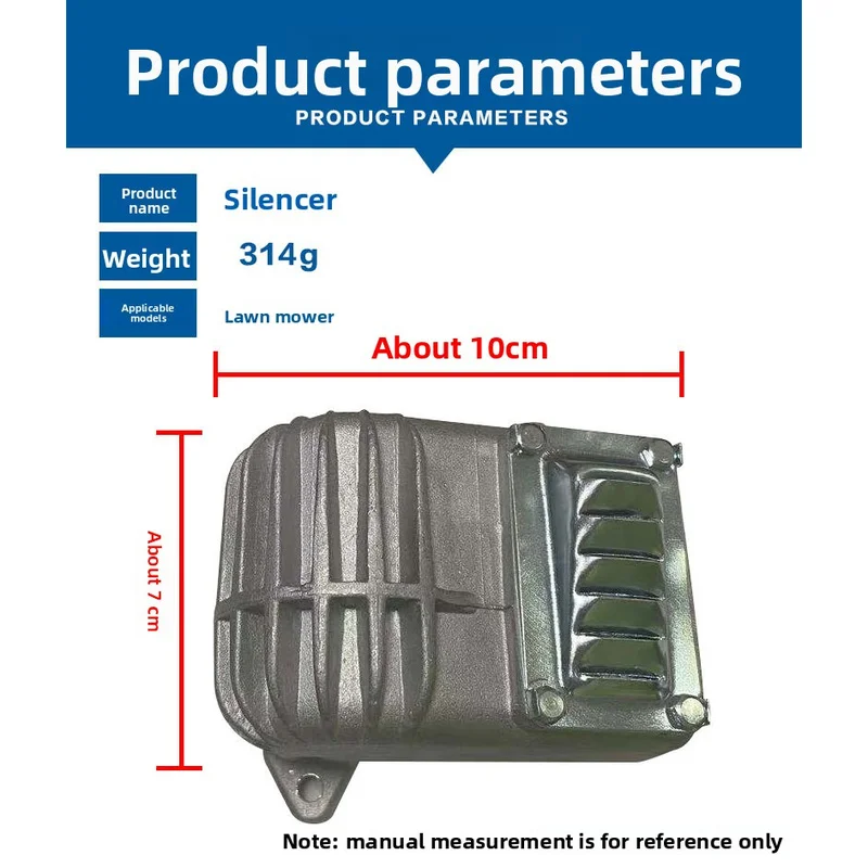 All Aluminum Exhaust Muffler For STIHL MS070 Heavy Logging Chainsaw Replacement Exhaust Pipe Spare Parts