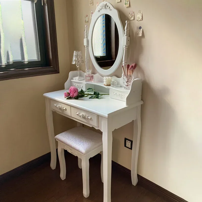 Partitions Hallway Dressing Table Dessert Indoor Kitchen Villa Vanity Table Cosmetics Ritual Beauty Schminktisch Salon Furniture