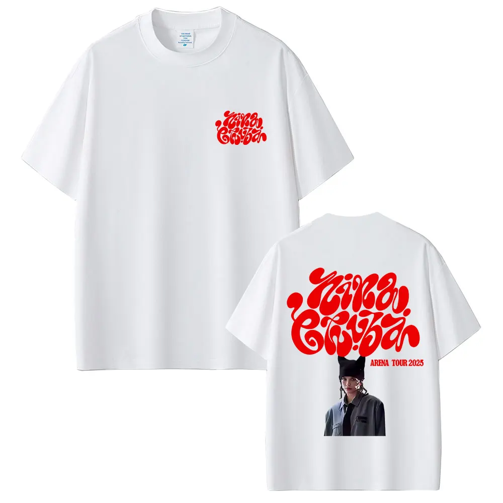 مغني الراب نينا شوبا الساحة جولة 2025 تي شيرت الرجال النساء الهيب هوب موضة موسيقى البوب تي شيرت الرجال عادية القطن المتضخم تي شيرت #2