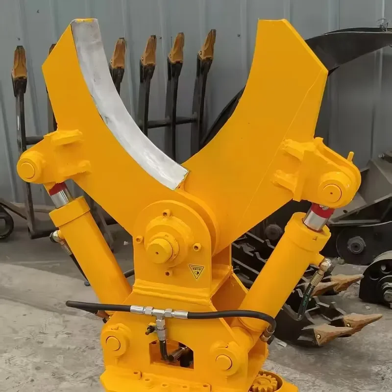 for Hydraulic Bamboo Cutters for Excavators Bamboo Cutting Equipment for Gardens and Forest Farms