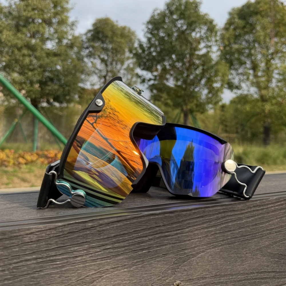 

Motorcycle Riding Goggles Mask Windproof Motocross Glasses Off Road MX ATV Helmet Eyewear Anti-Scratch Dustproof