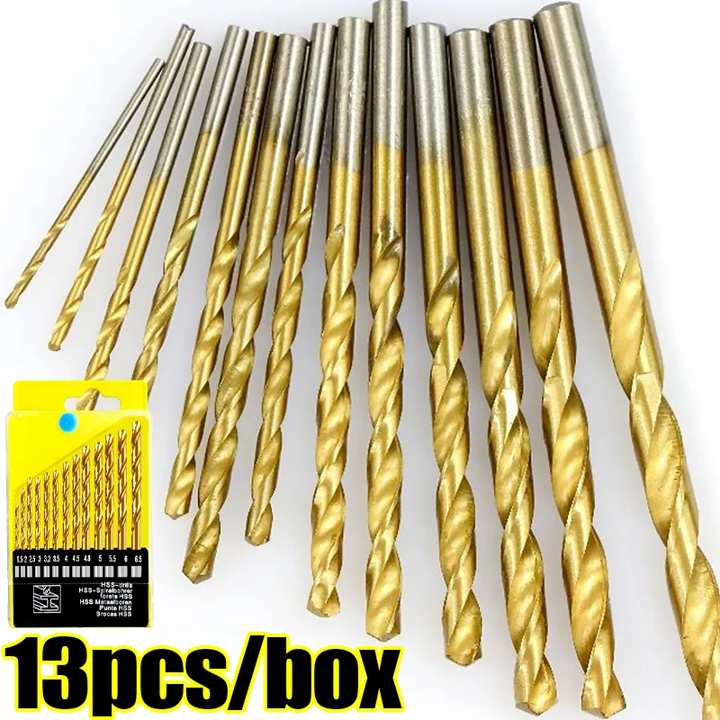 

Высокоскоростные стальные спиральные сверла для деревообработки, металлообработки, резак для отверстий, микроэлектрические сверла, набор бит, аксессуары для электроинструментов