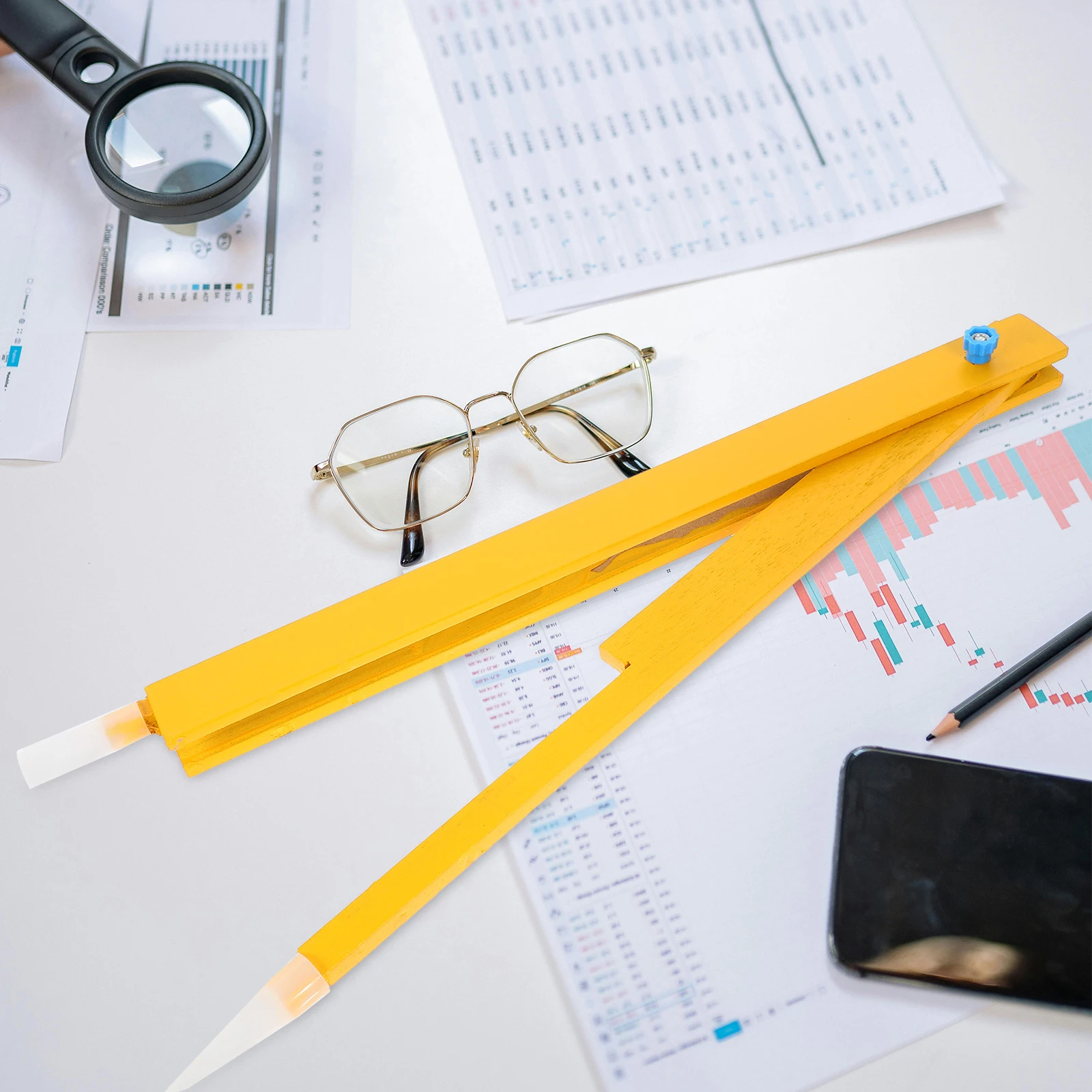 أداة تعليمية احترافية لبوصلة الرياضيات ذات سطح أملس للوازم المدرسية أداة رسم بوصلات