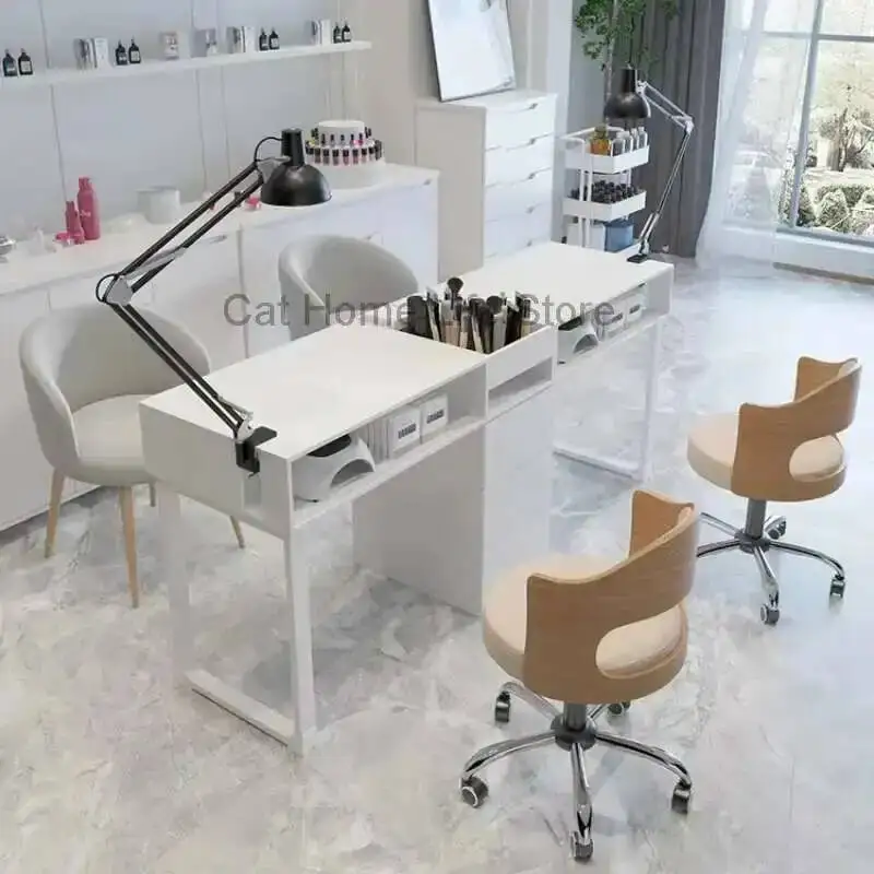

Nails Equipment Manicure Tables Nail Designer Professional Station Table Furniture Desk Chair Pedicure Arredo Estetista Chairs