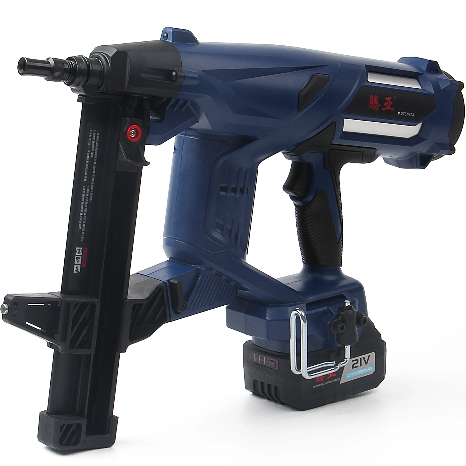 Toua DCCN40A Cordless Electric Nail Gun for Concrete - Portable Nail Guns Home Improvement Tool