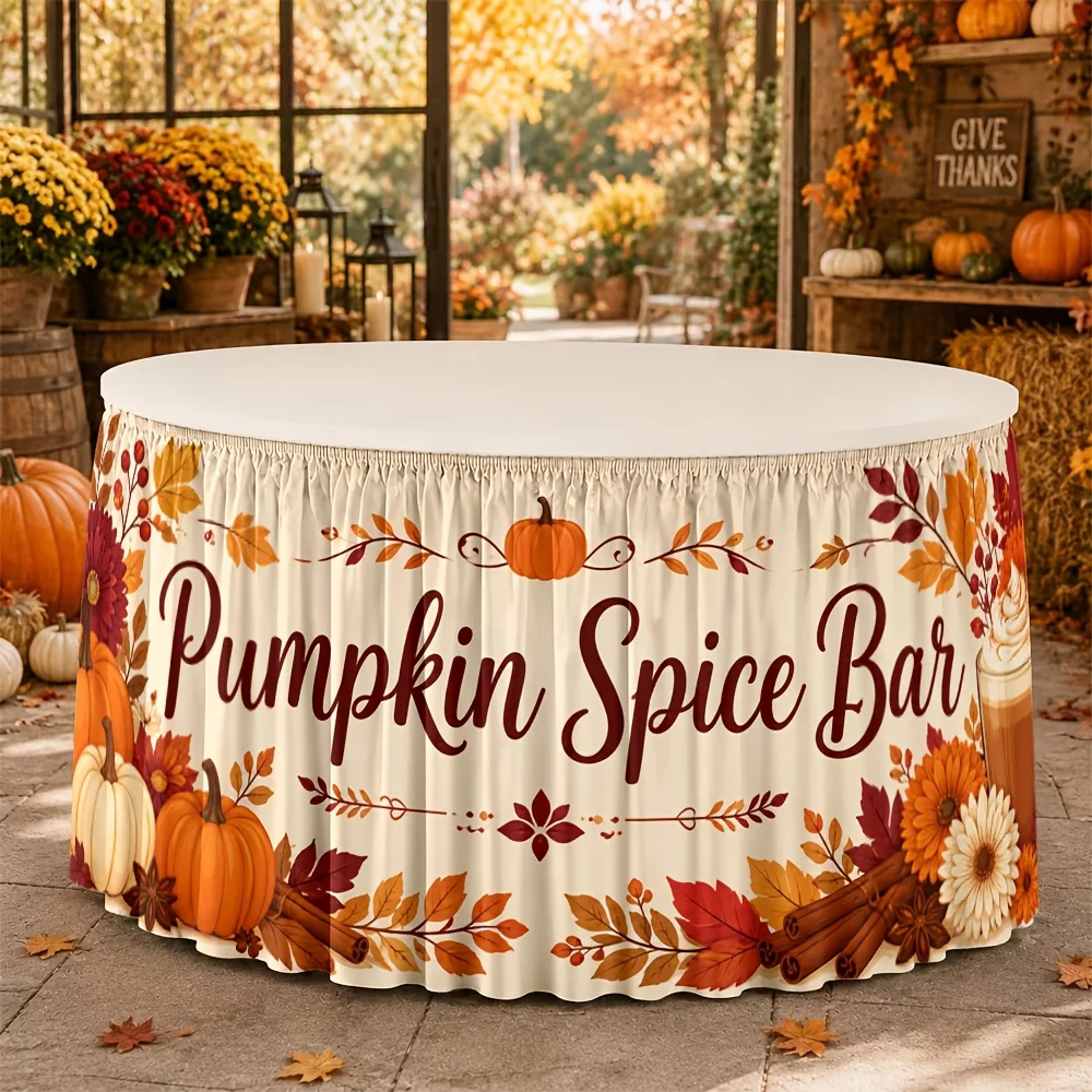 1 tablecloth table skirt
