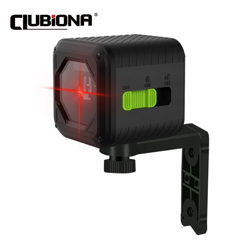 Clubiona New CE certificated Fall protection Green and Red cross laser lines self-leveling level laser level