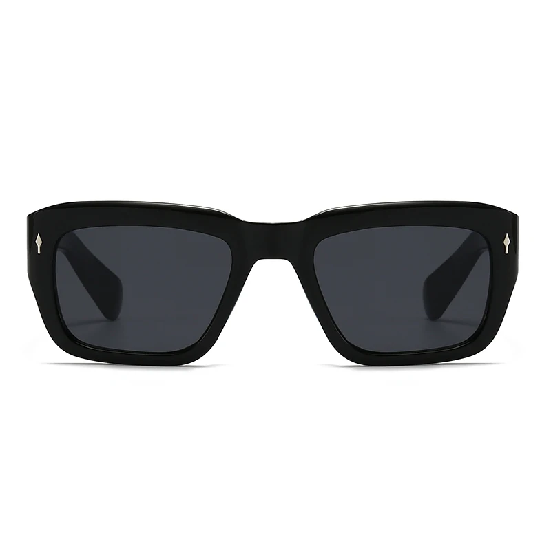 Cycling 3pcs Fashion Rivet Small Frame Square Sunglasses Retro 2026 Women Y2K Personalized Sun Glasses Outdoor Casual Eyewear