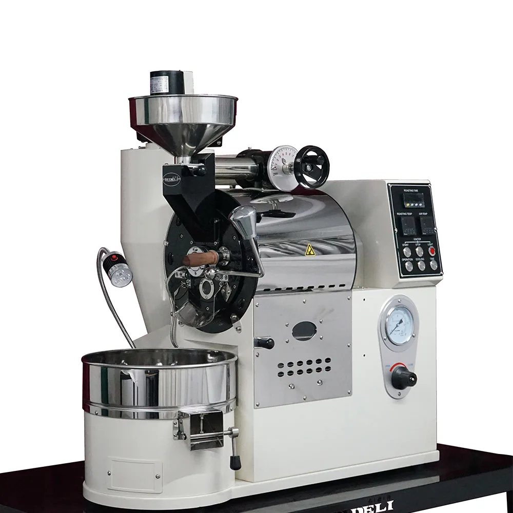 Food Grade Coffee Bean Roaster Commercial Coffee Roasting Machine For Home Cafe