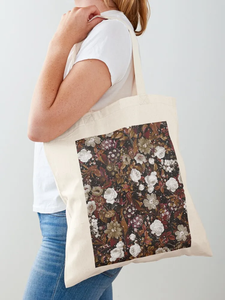 

Сумка-тоут Christmas Garden Tote Bag, мужская многоразовая сумка для покупок, персонализированная сумка-тоут, большие сумки для женщин