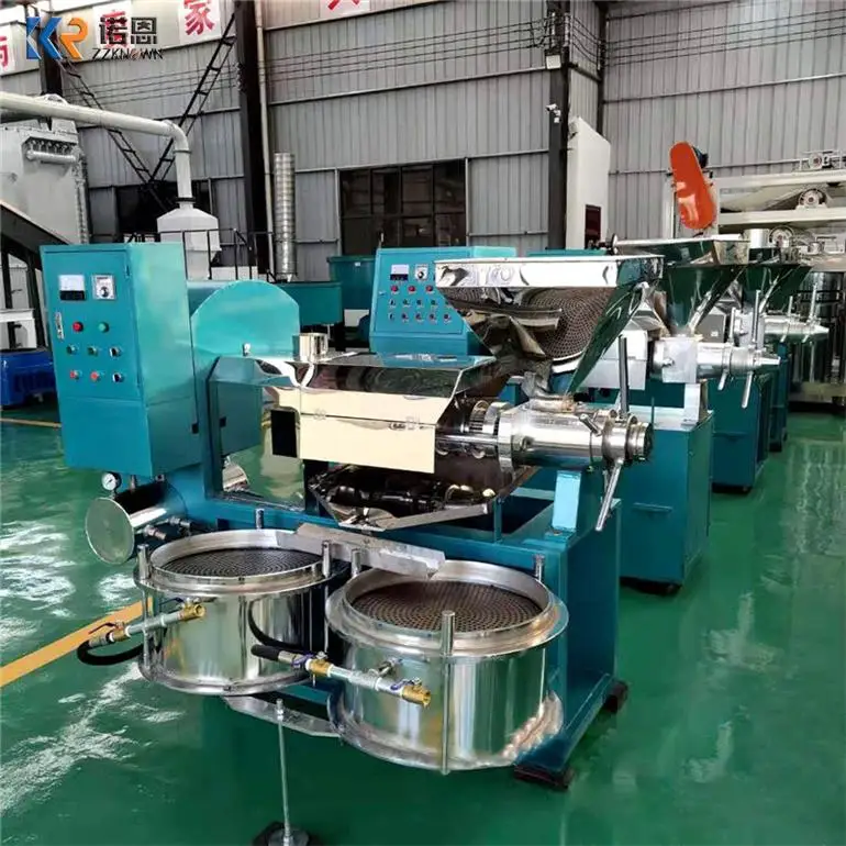 Oil Extractor Machine High Efficiency Coconut Oil Making Machine Line Production Peanut Press Extraction Machine Palm Sunflower