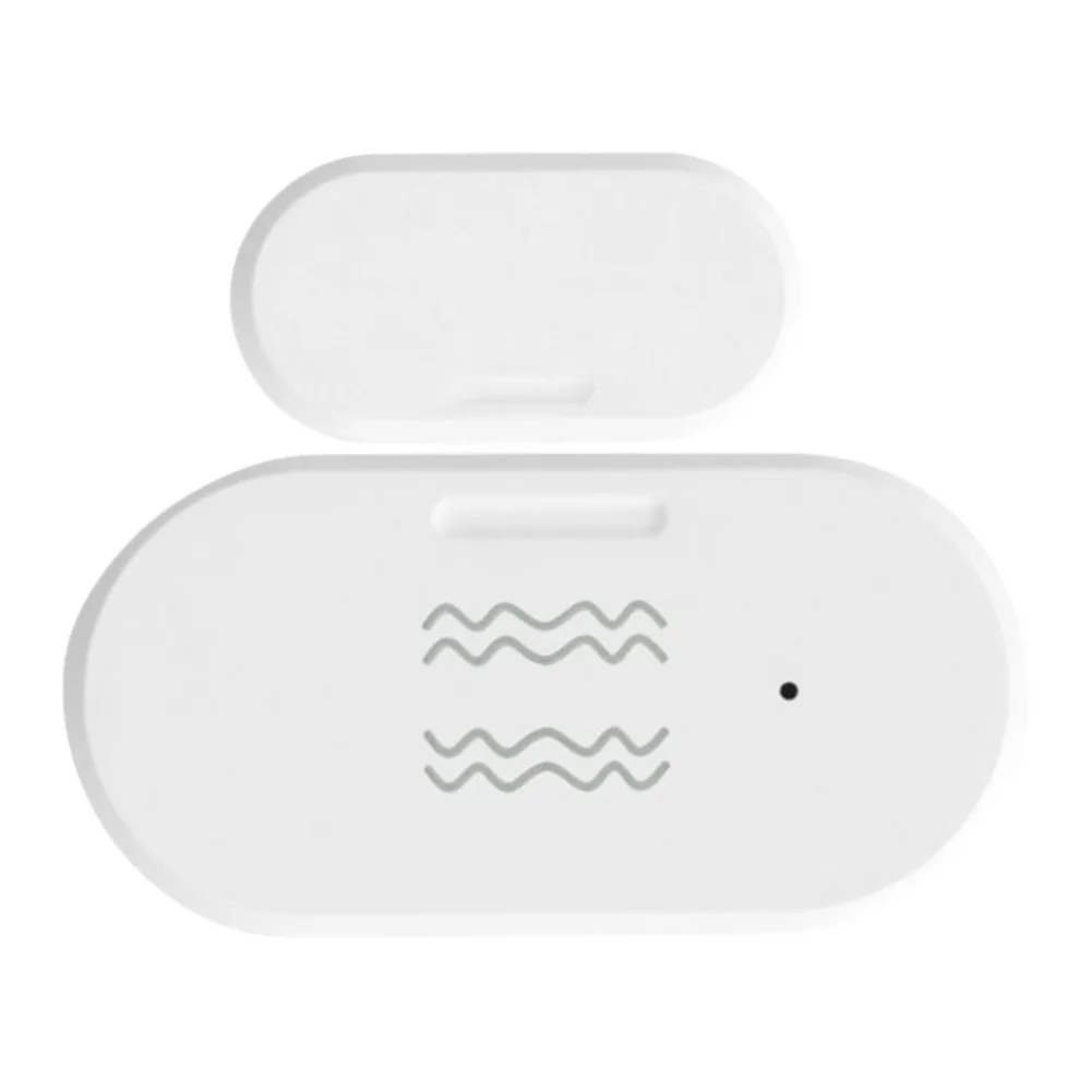White For Zigbee Door Window Sensor With Vibration Detection For Smart Home Security System Wireless Magnetic Alarm Accessories