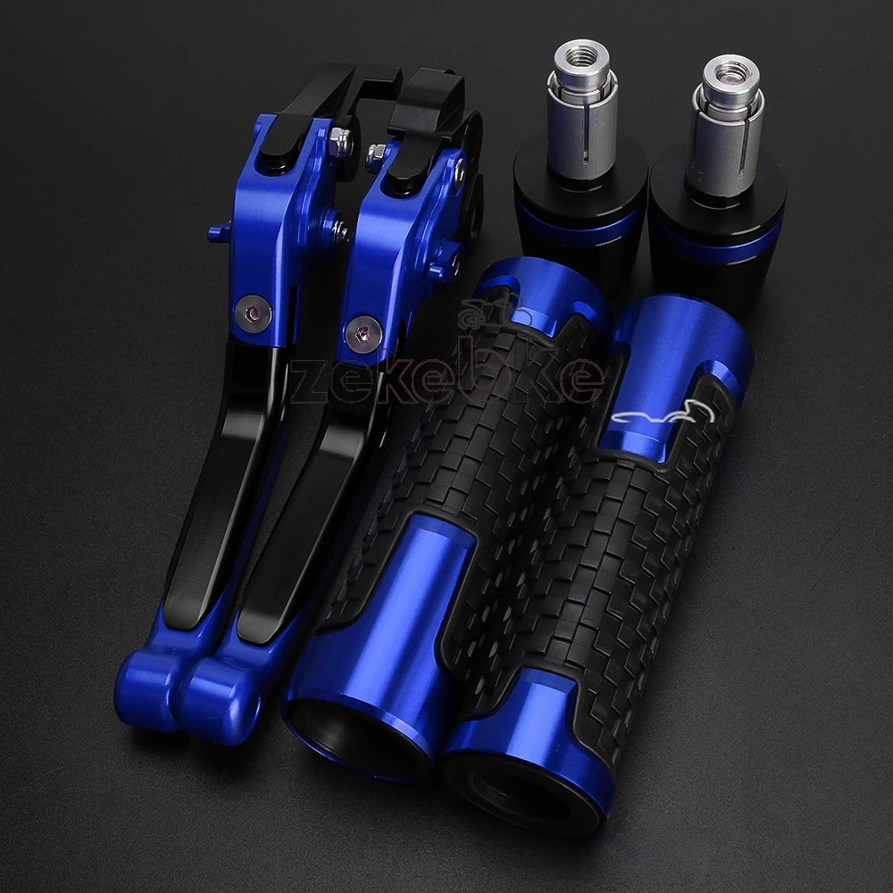 For YAMAHA FZ8 FZ8N FZ8S FZ 8 N S 2010 2011 2012-2018 Motorcycle Accessories Adjustable Brake Clutch Levers Handlebar Grips Ends