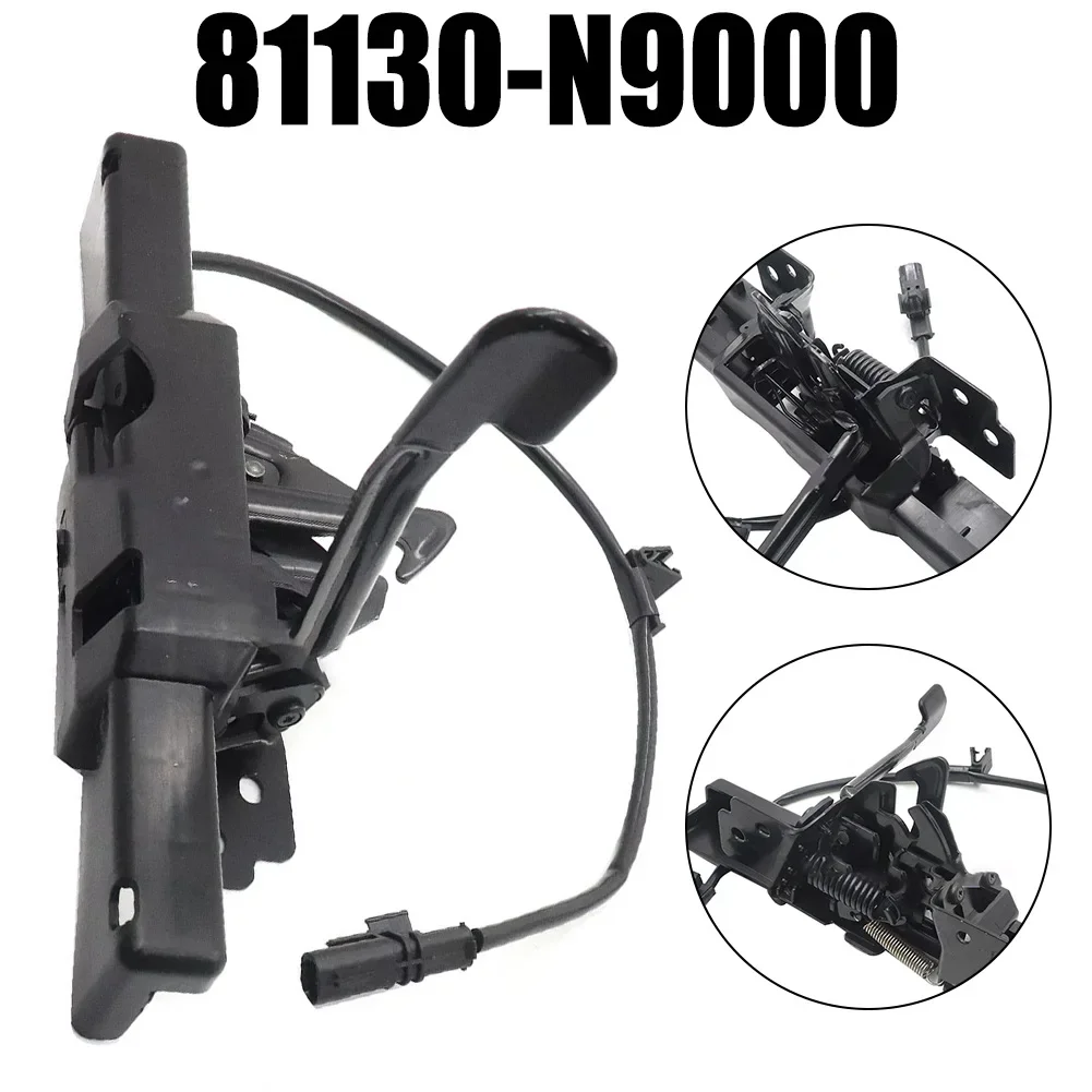 

1pcs Black OEM Number 81130-N9000 Hood Lock Latch For Hyundai For Tucson 2022-2024 Replacement Car Accessories