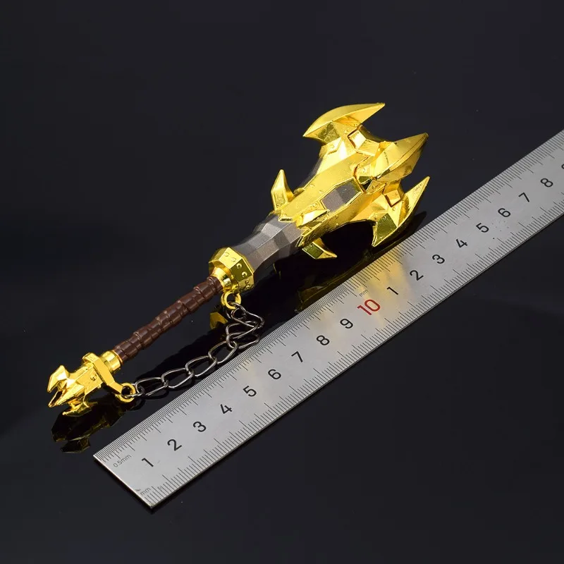 15cm lacrime del regno Savage Lynel Crusher modello di arma gioco periferiche metallo spada portachiavi ornamento modello collezione di giocattoli