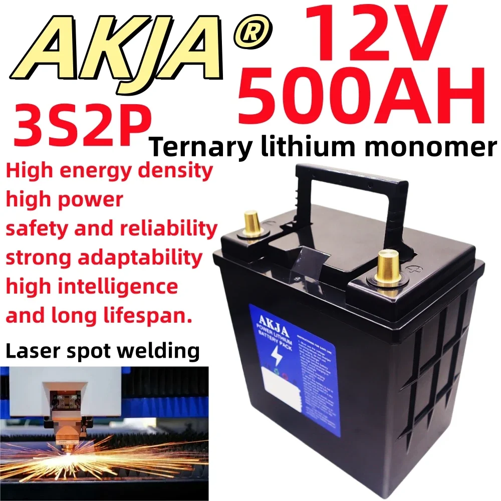 

Air transportation,ternary lithium monomer,lithium battery 12V 3S2P 500AH can be connected in series,suitable for various motors