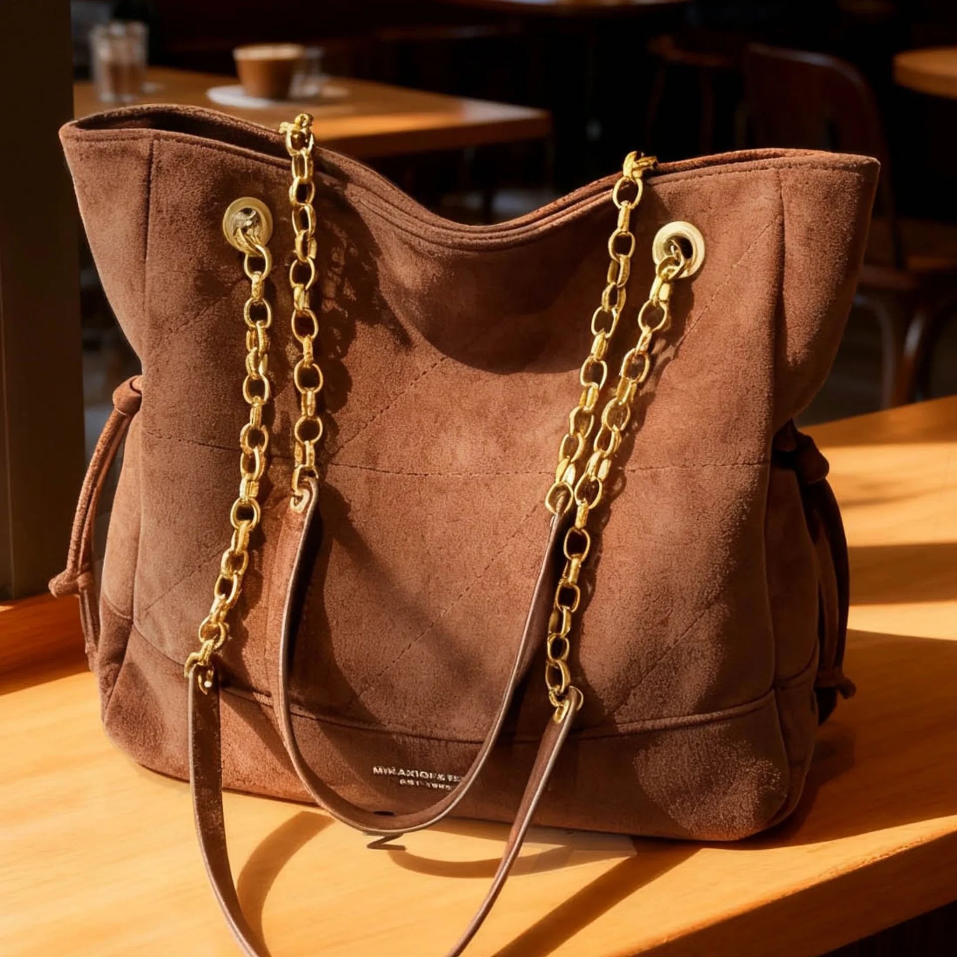 

Winter Korean Tote Bag, Spacious Shoulder Purse for Women, Luxe Commuter Crossbody, Chic Day to Night Bag, Textured Sling Bag