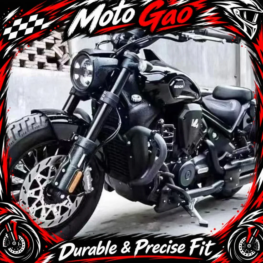 Suitable for BENDA 500 DARK FLAG500 bumper guards, anti-fall and rust-proof modification parts, made of high carbon steel.