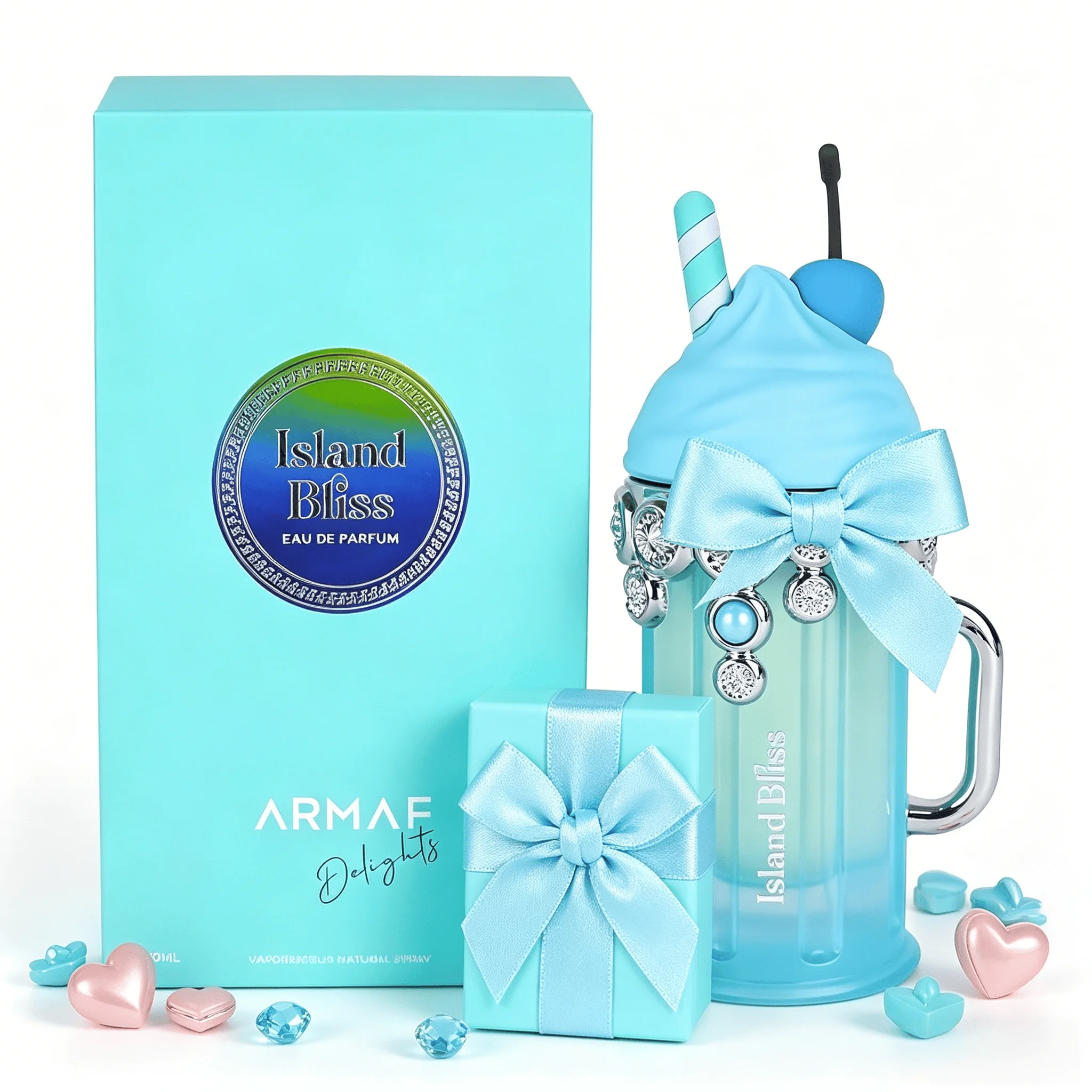 Armaf -island bliss Women Eau de Parfum Designer Perfume Style, Gift for Women Long Lasting Body Perfume Spray