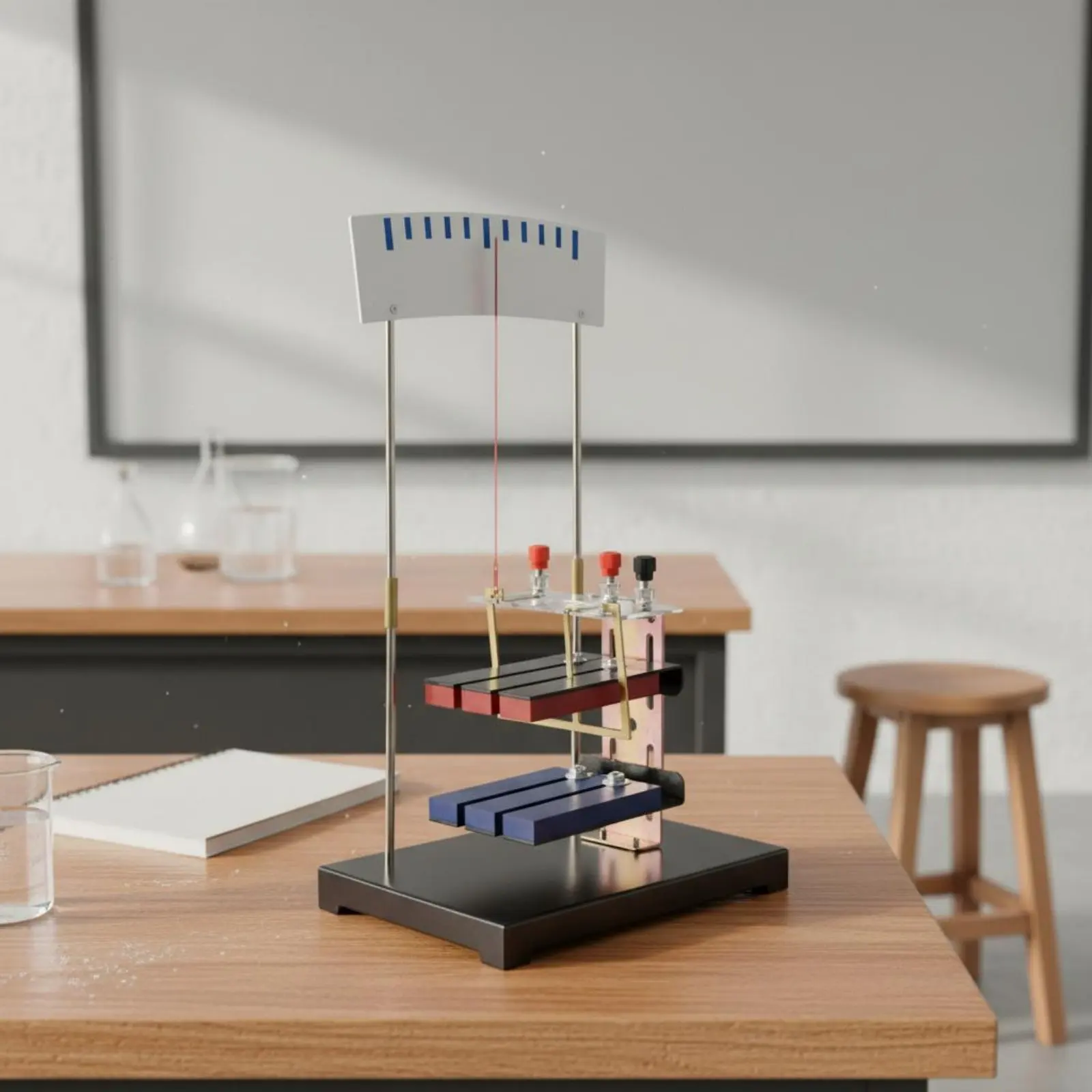 

Демонстратор эффекта Ампера: Прозрачный дизайн, набор для экспериментов по электромагнетизму, комплект для студенческих научных работ, проекционный.