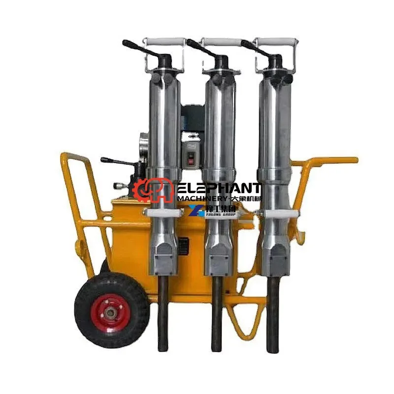 High Efficiency Mining Concrete Cracking Equipment for Quarry Stone Cutting Demolition and Rock Excavation Construction Projects