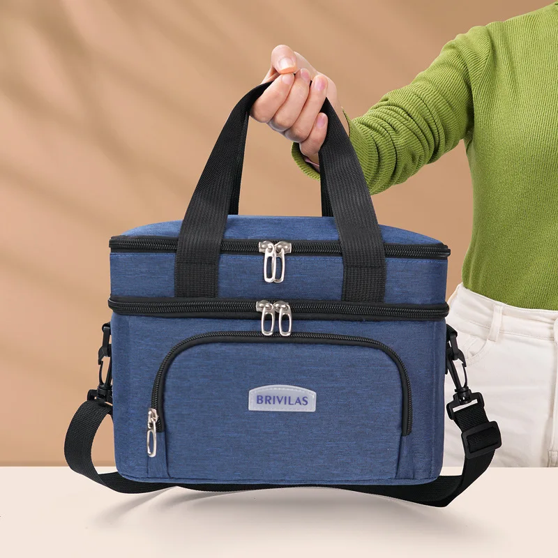 

Хит продаж: Двухслойная термосумка-холодильник из утолщенного катионового материала для пикника и активного отдыха