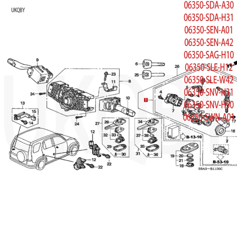 06350-TA0-H41 06350-TA0-H12 06350-TC4-H31 06350-T7A-H51 06350-TF0-H11 06350-TM4-W11 06350-TR0-A01 06350-TR0-H71